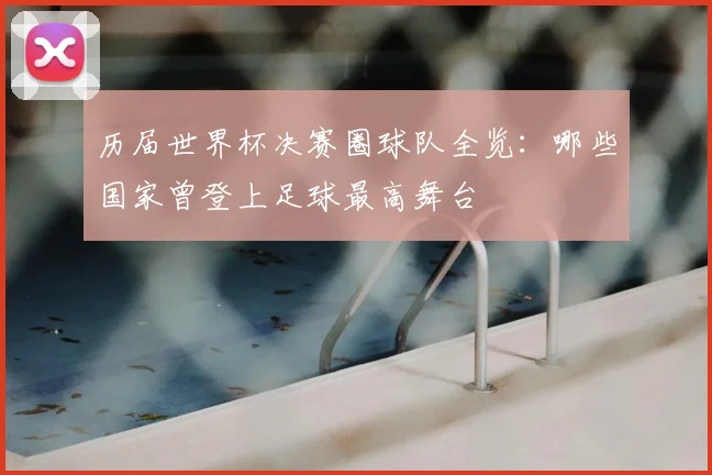 历届世界杯决赛圈球队全览:哪些国家曾登上足球最高舞台